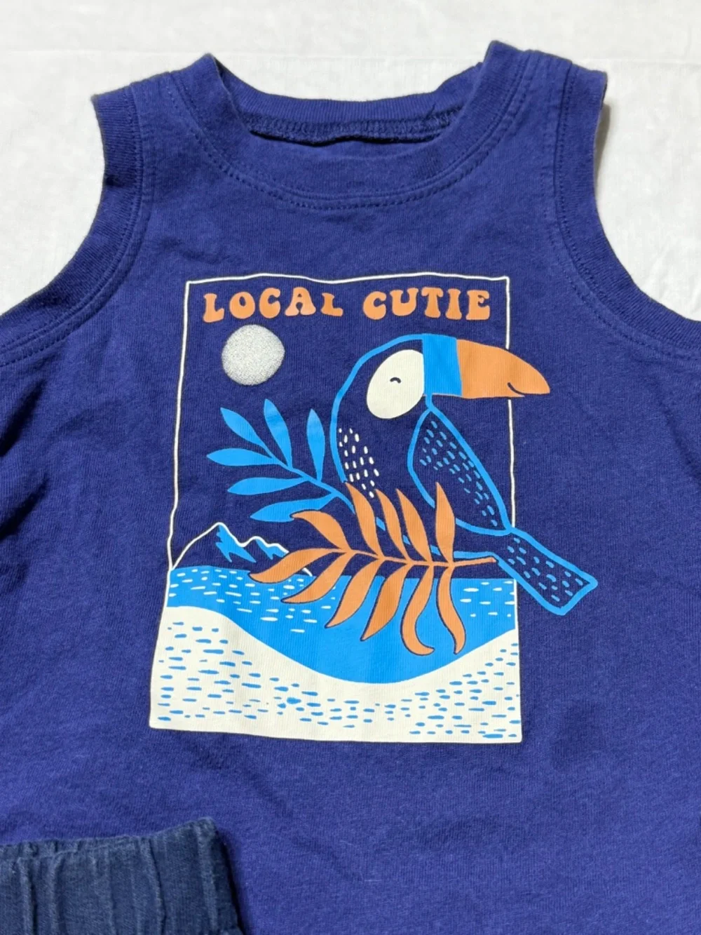 Carter's Baby Boy Cute Summer Outfit Size 6 Months